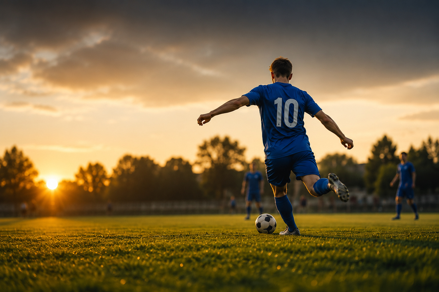 BC Rinnenthal Fussballer in Aktion